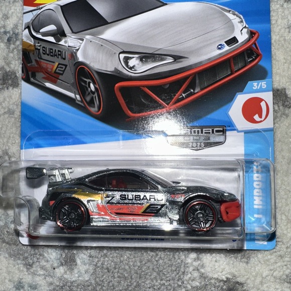 2025 Hot Wheels  Subaru BRZ  Walmart Exclusive Zamac - Picture 2 of 4